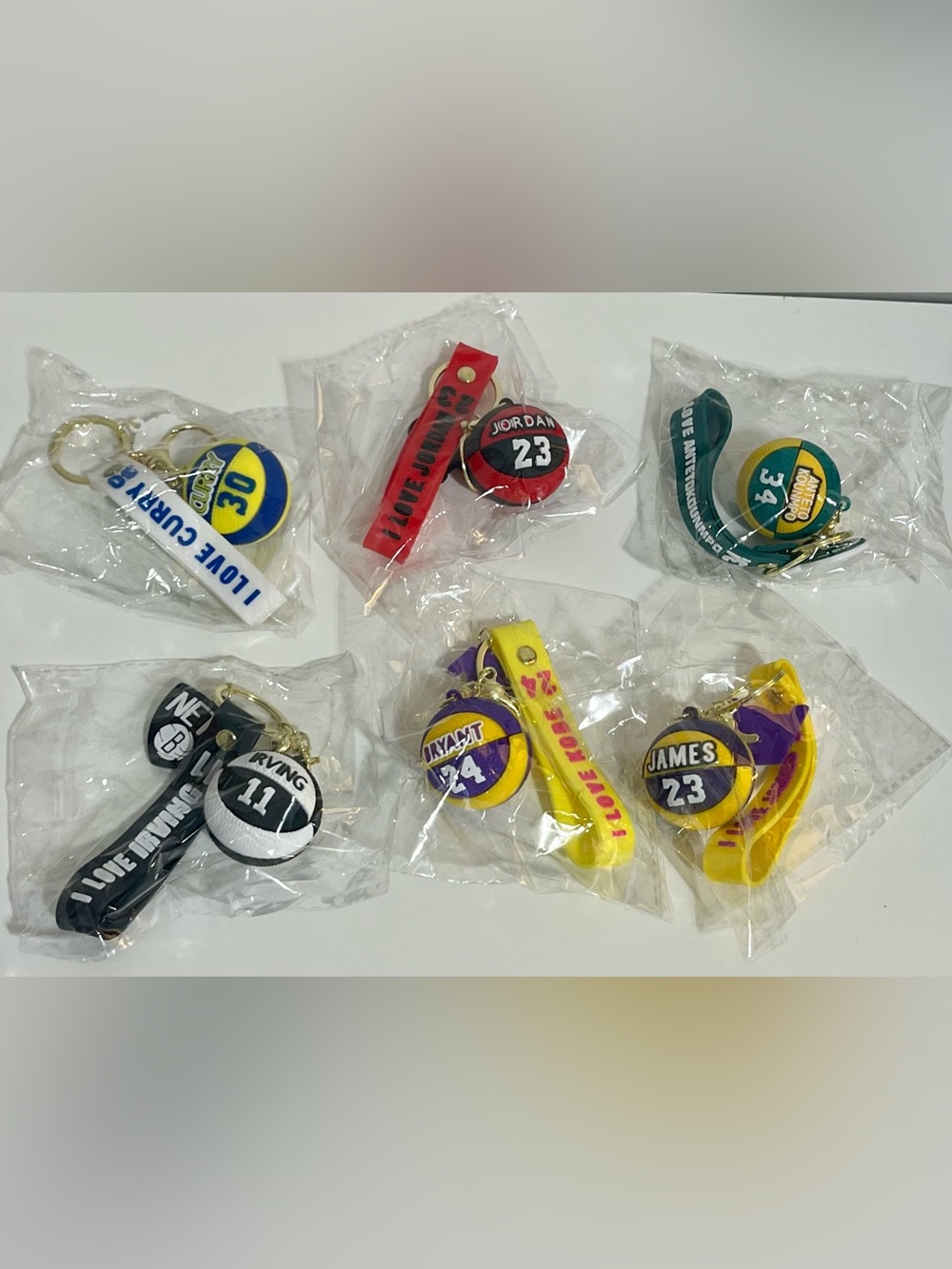 NBA Player 3D Keychain Bundle!